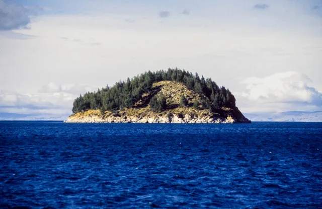 Island in Lake Titicaca