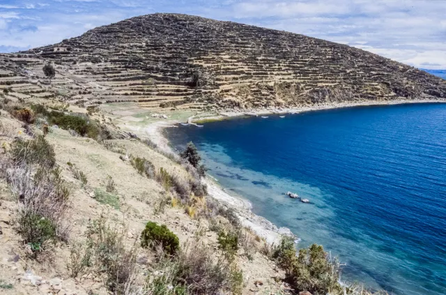 The Sun-Island in Lake Titicaca