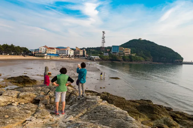 Beach in Byeonsanbando National Park