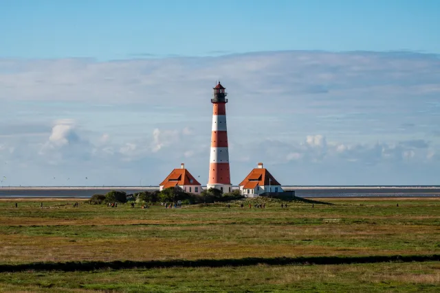 Westerhever Leuchtturm Brennweite 200 mm