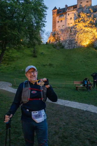 Arrival at Bran Castle