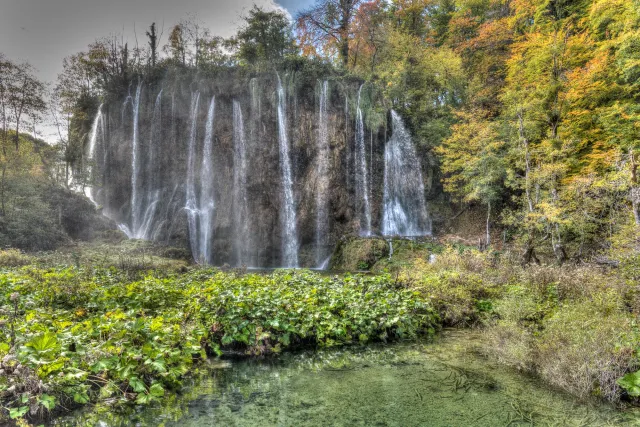 The Plitvice Lakes