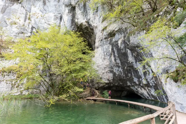 The Plitvice Lakes