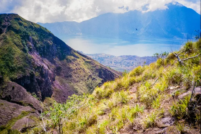 Lake Batur in the caldera