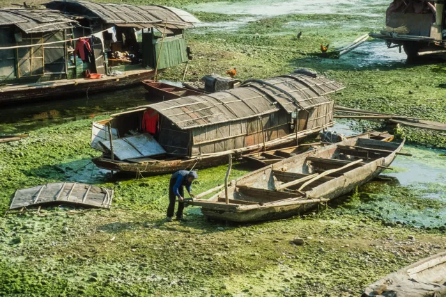 Boote bei Guilin