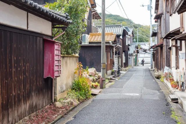 The Naoshima "art houses"