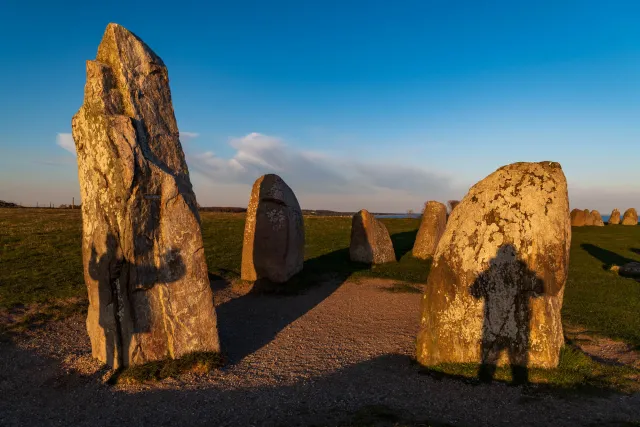 Ales stenar mit Schatten