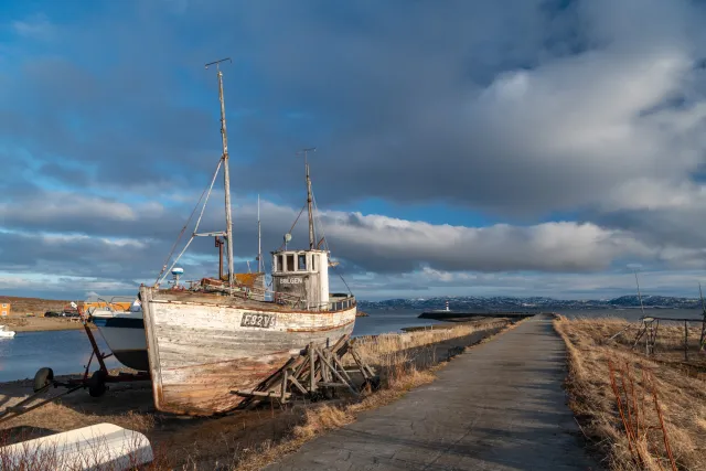 Fishing in Vadsø on the Barents Sea