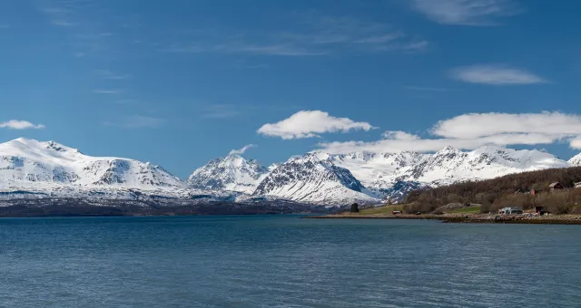 Panoramen der Lyngenfjordalpen