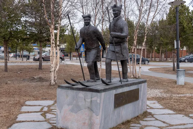 Monument in Karasjok