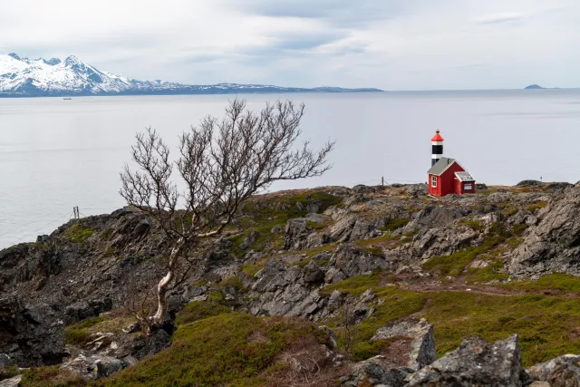 Leuchtturm auf dem Sørklubben