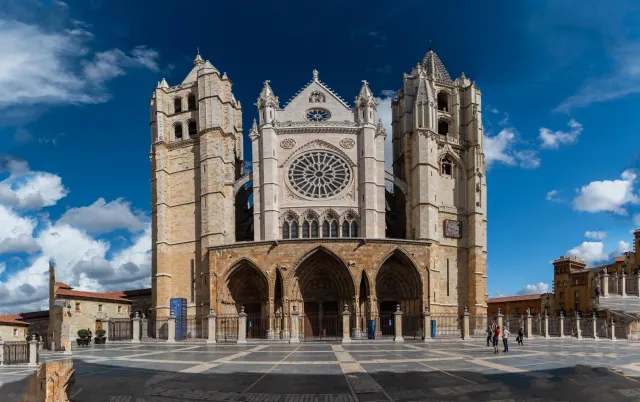 Leon Cathedral in Spain