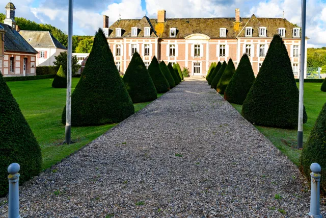 Das Schloss Chantereine in Criel-sur-Mer