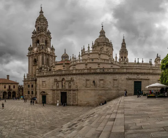 Die Kathedrale von Santiago de Compostela