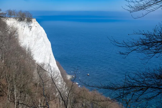 The famous chalk cliffs of Rügen