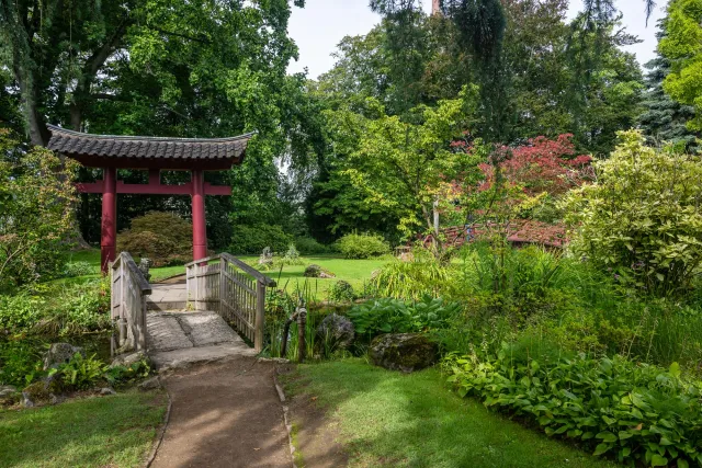 Gates in the Japanese Garden